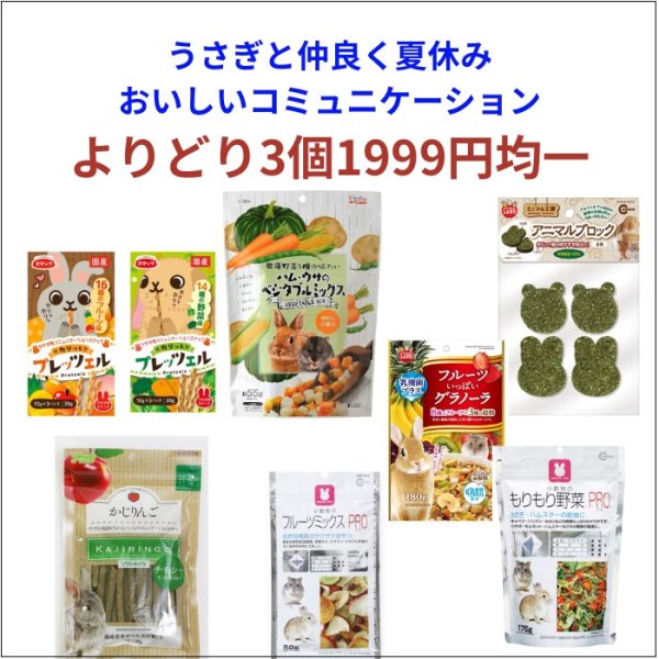 画像1: よりどり3個 1999円 うさぎと夏休み おいしいコミュニケーション おすすめ (1)